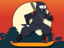 Lava And Ninja Skateboard