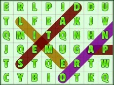 Word Search Fruits